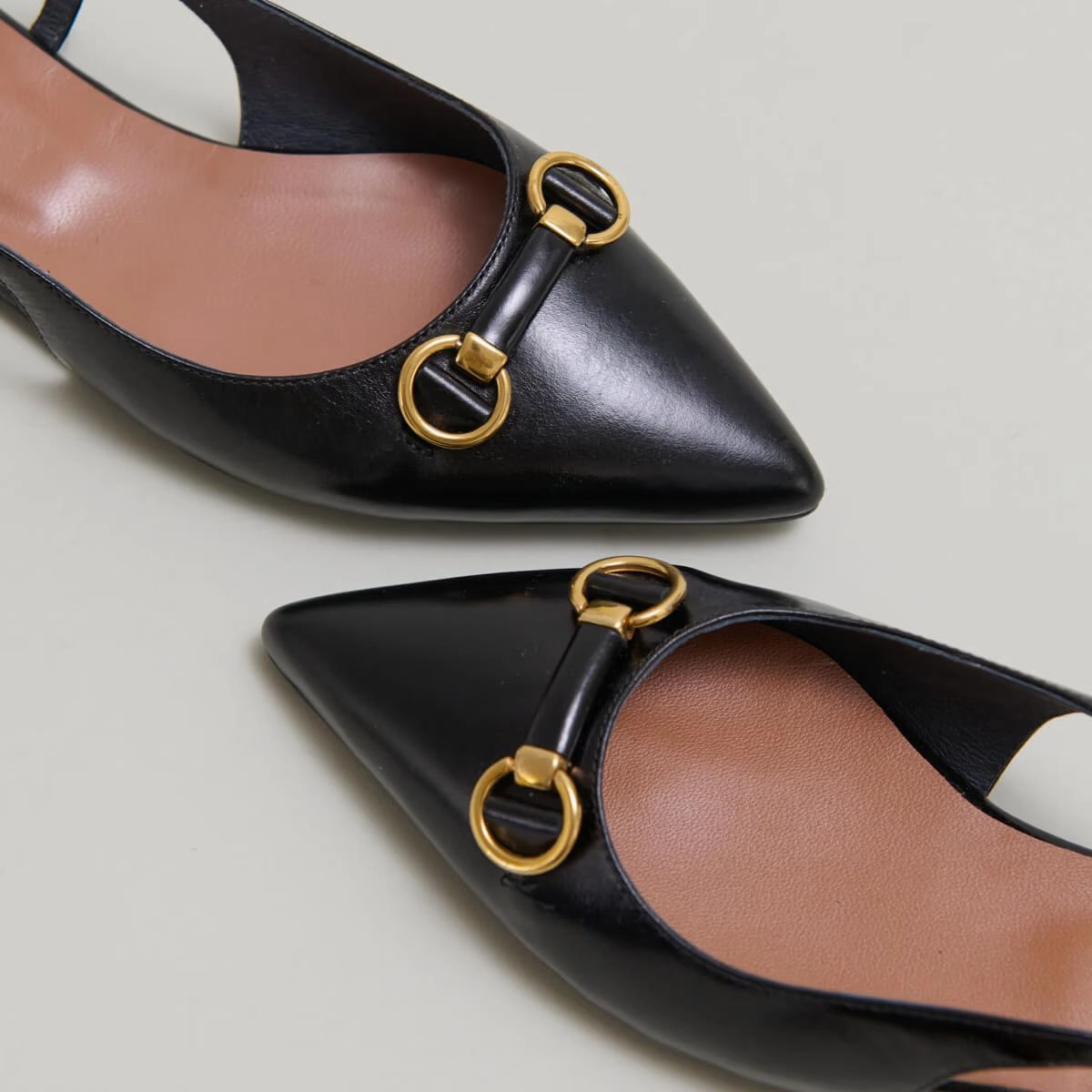 264- Dedicace Cuir Noir Stylish Footwear