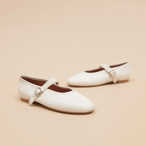 264- Deesse Cuir Ecru Jonak women's stylish shoes with modern design