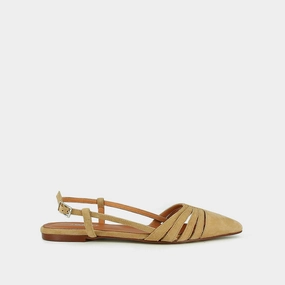 264- Delicatesse Velours Camel Jonak women's stylish shoes with modern design