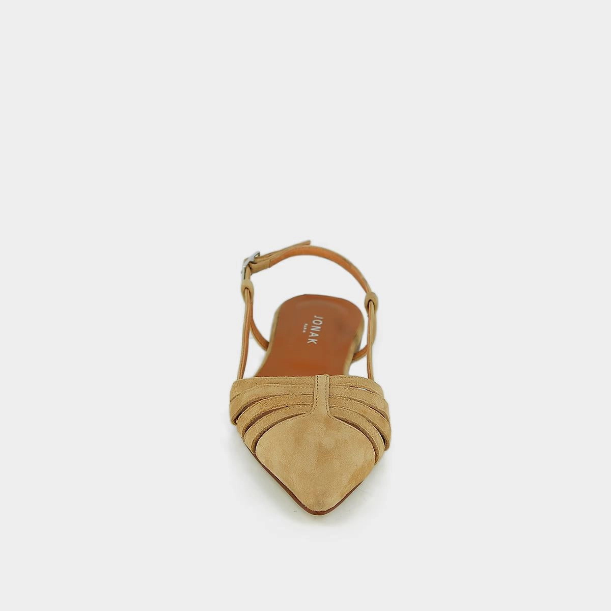 264- Delicatesse Velours Camel Stylish Footwear