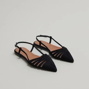 264- Delicatesse Velours Noir Jonak women's stylish shoes with modern design