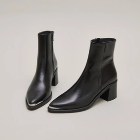 264- Delo Cuir Noir Jonak women's stylish shoes with modern design