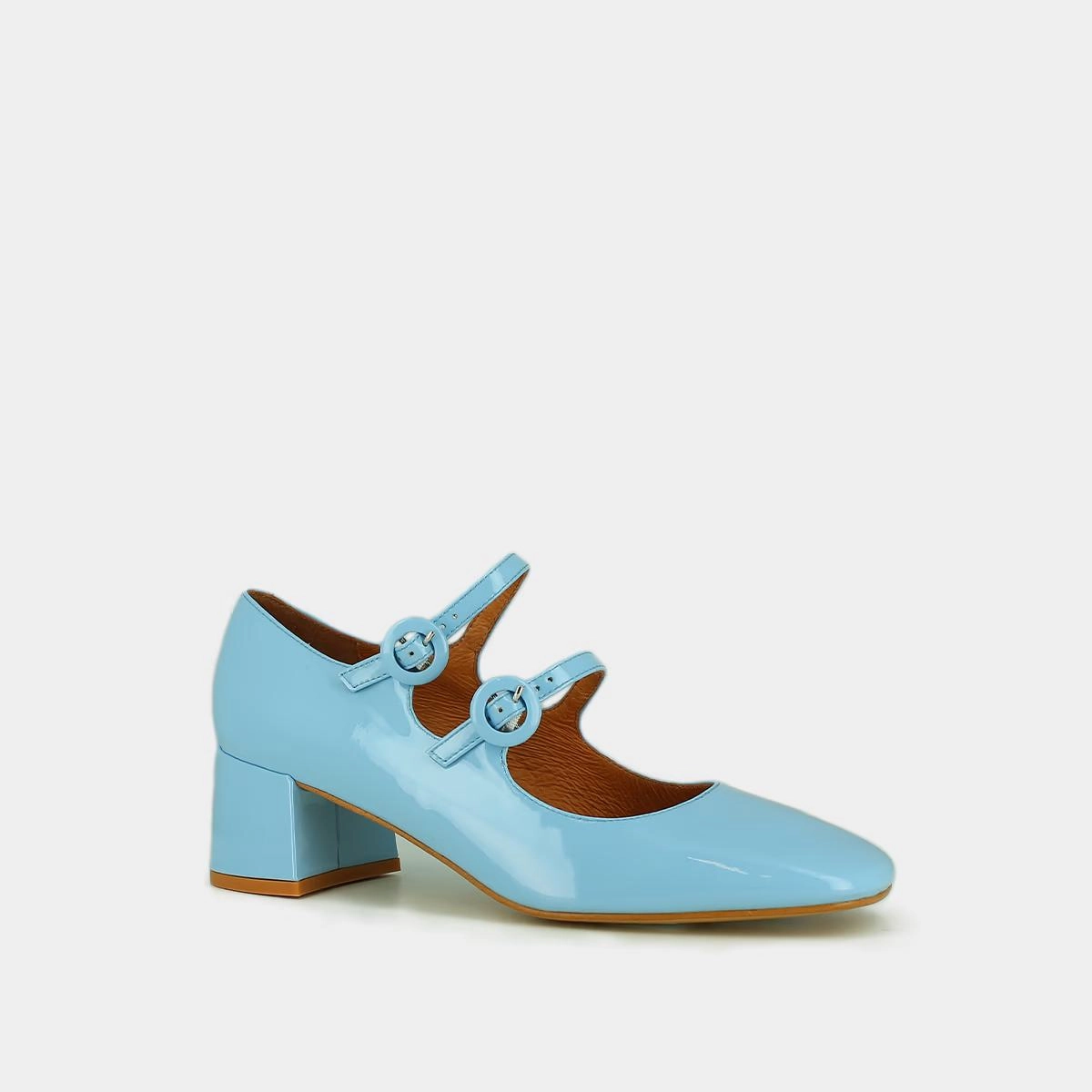264- Delou Vernis Bleu-Clair Stylish Footwear