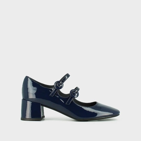 264- Delou Vernis Bleu Jonak women's stylish shoes with modern design