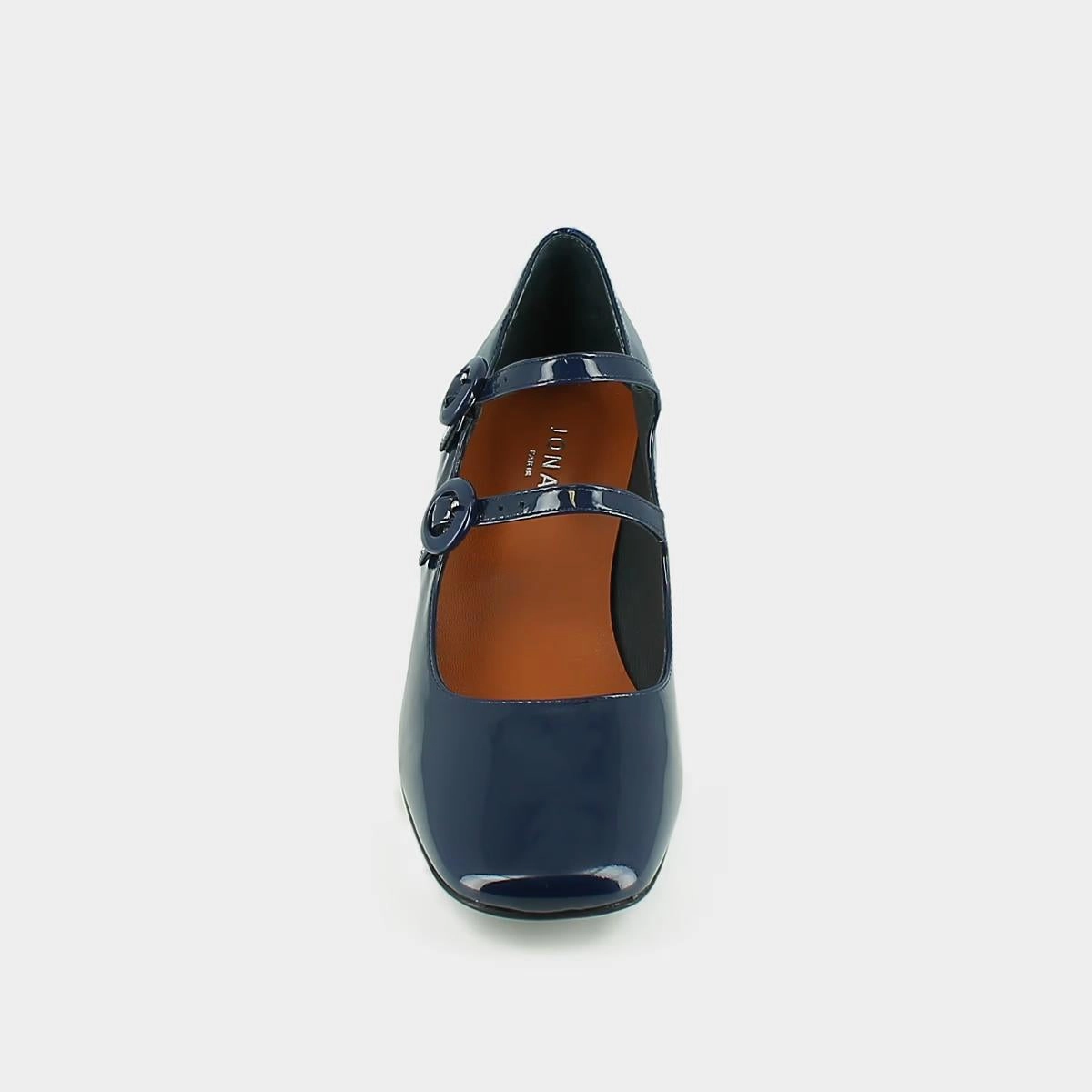 264- Delou Vernis Bleu Stylish Footwear