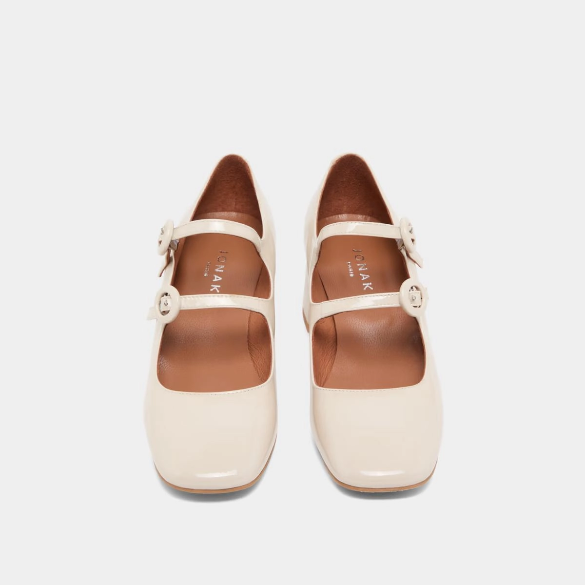 264- Delou Vernis Ecru Stylish Footwear