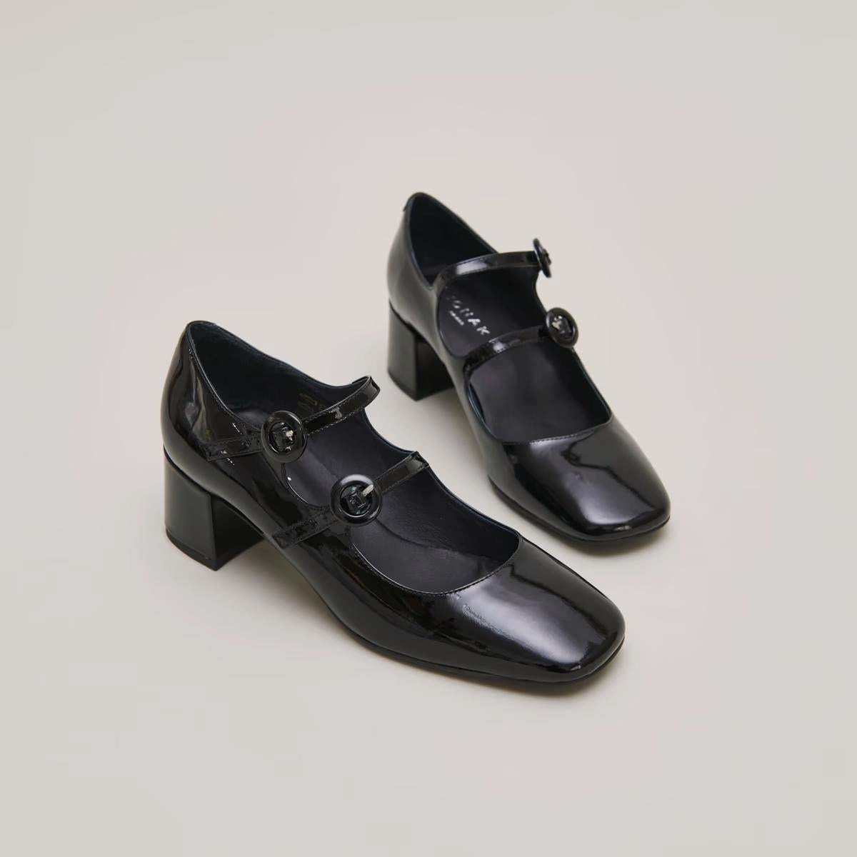 264- Delou Vernis Noir Jonak women's stylish shoes with modern design