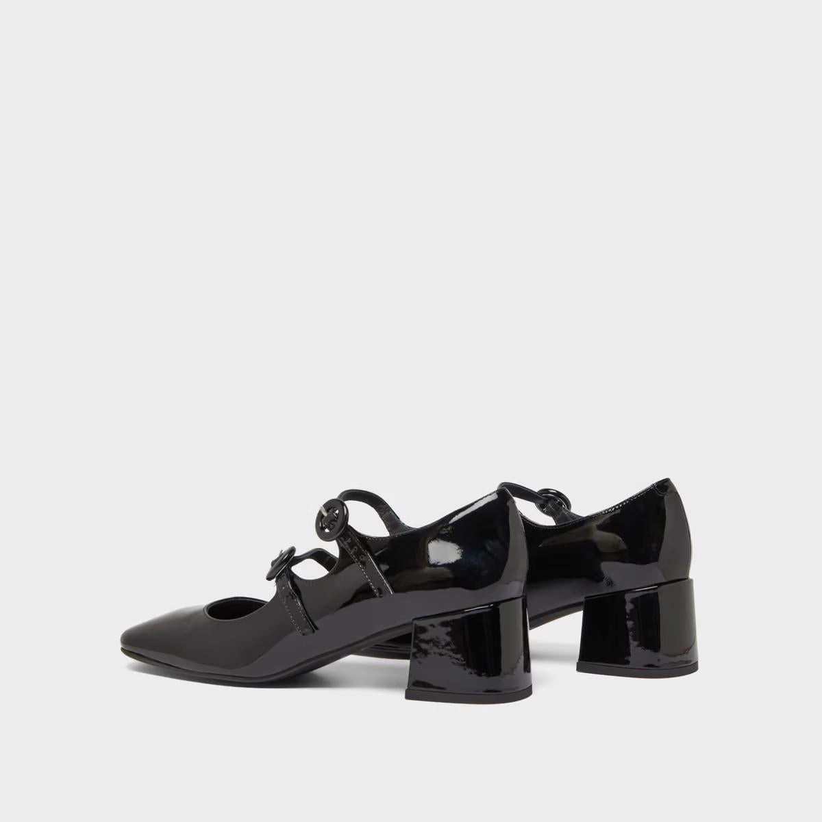 264- Delou Vernis Noir Stylish Footwear