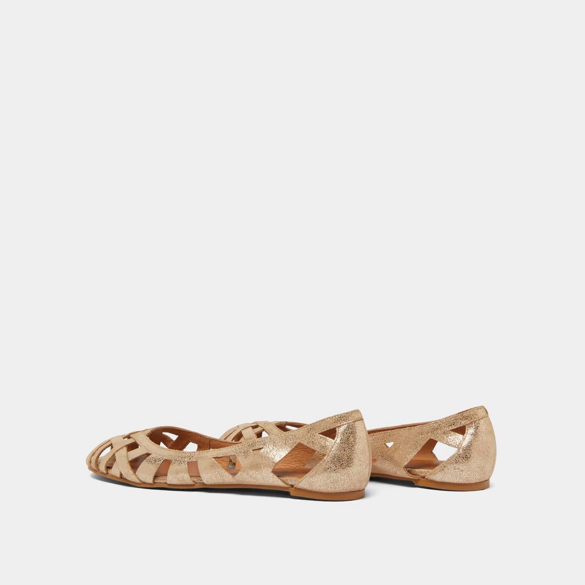 264- Deray Croute Laminee Platine Stylish Footwear
