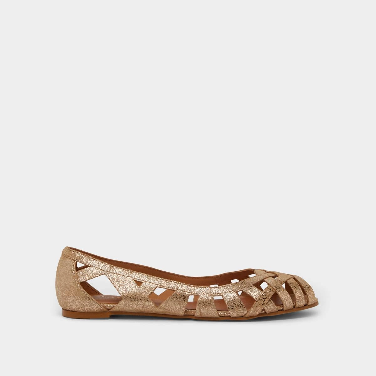 264- Deray Croute Laminee Platine Stylish Footwear