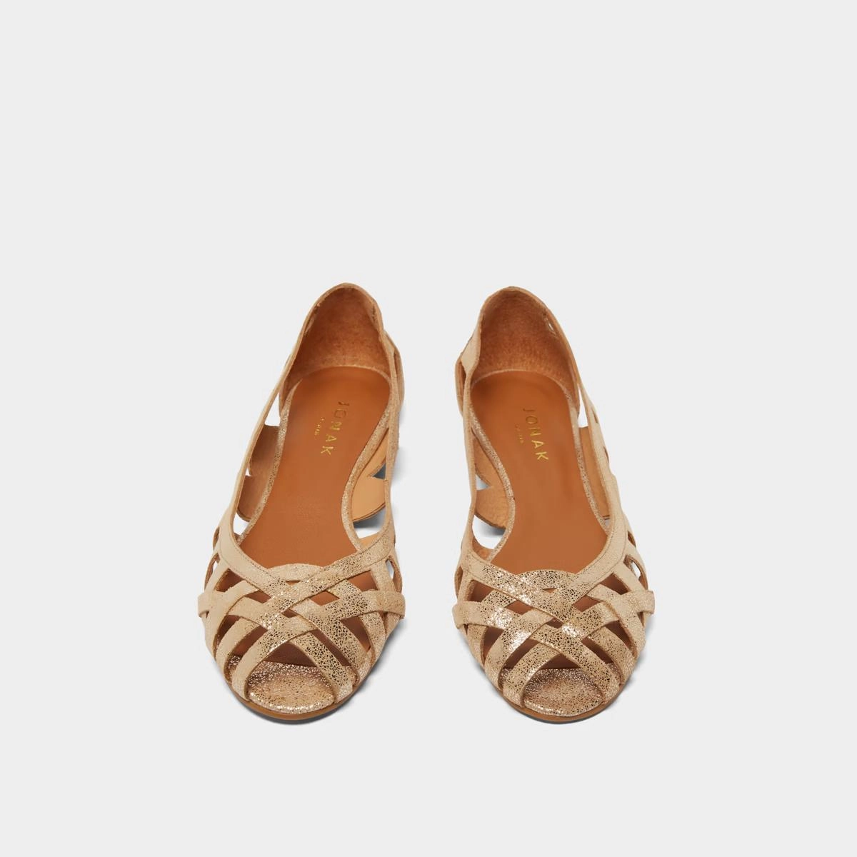 264- Deray Croute Laminee Platine Stylish Footwear