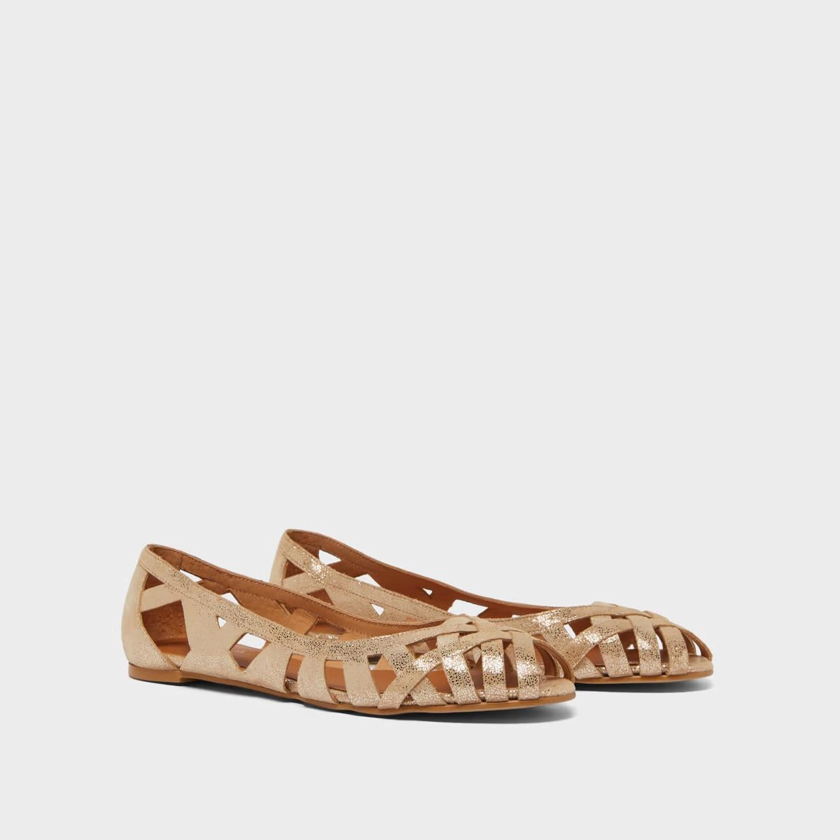 264- Deray Croute Laminee Platine Stylish Footwear