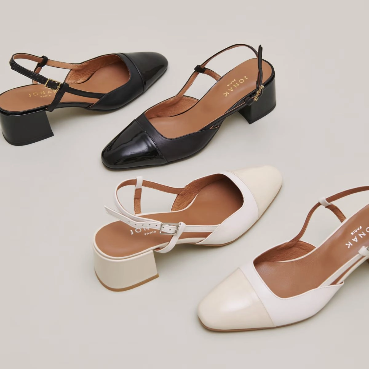 264- Dhapopy Vernis/cuir Noir-noir Stylish Footwear