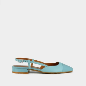 264- Dhapou Vernis/cuir Bleu-Ciel-bleu-Ciel Jonak women's stylish shoes with modern design