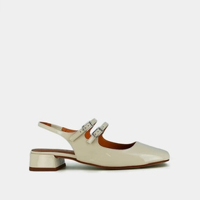 264- Doble Vernis Ecru Jonak women's stylish shoes with modern design