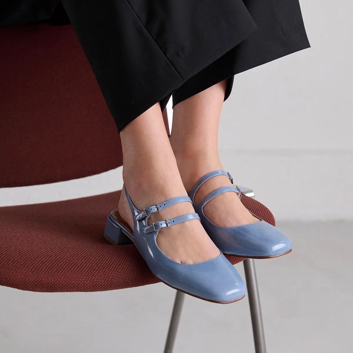264- Doble Vernis Jeans Stylish Footwear