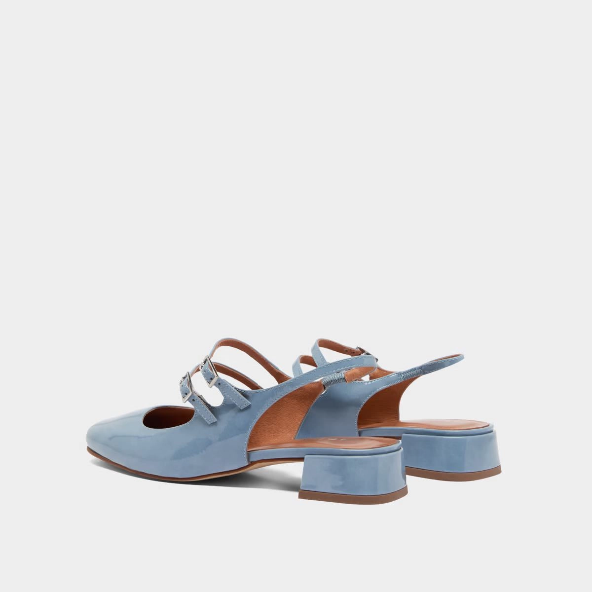 264- Doble Vernis Jeans Stylish Footwear