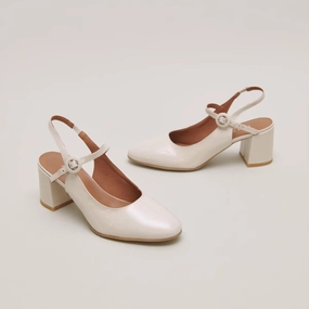 264- Dollar Vernis Ecru Jonak women's stylish shoes with modern design