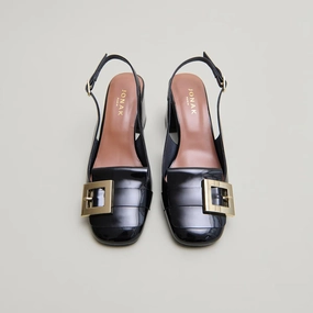 264- Dolma Vernis Noir Jonak women's stylish shoes with modern design