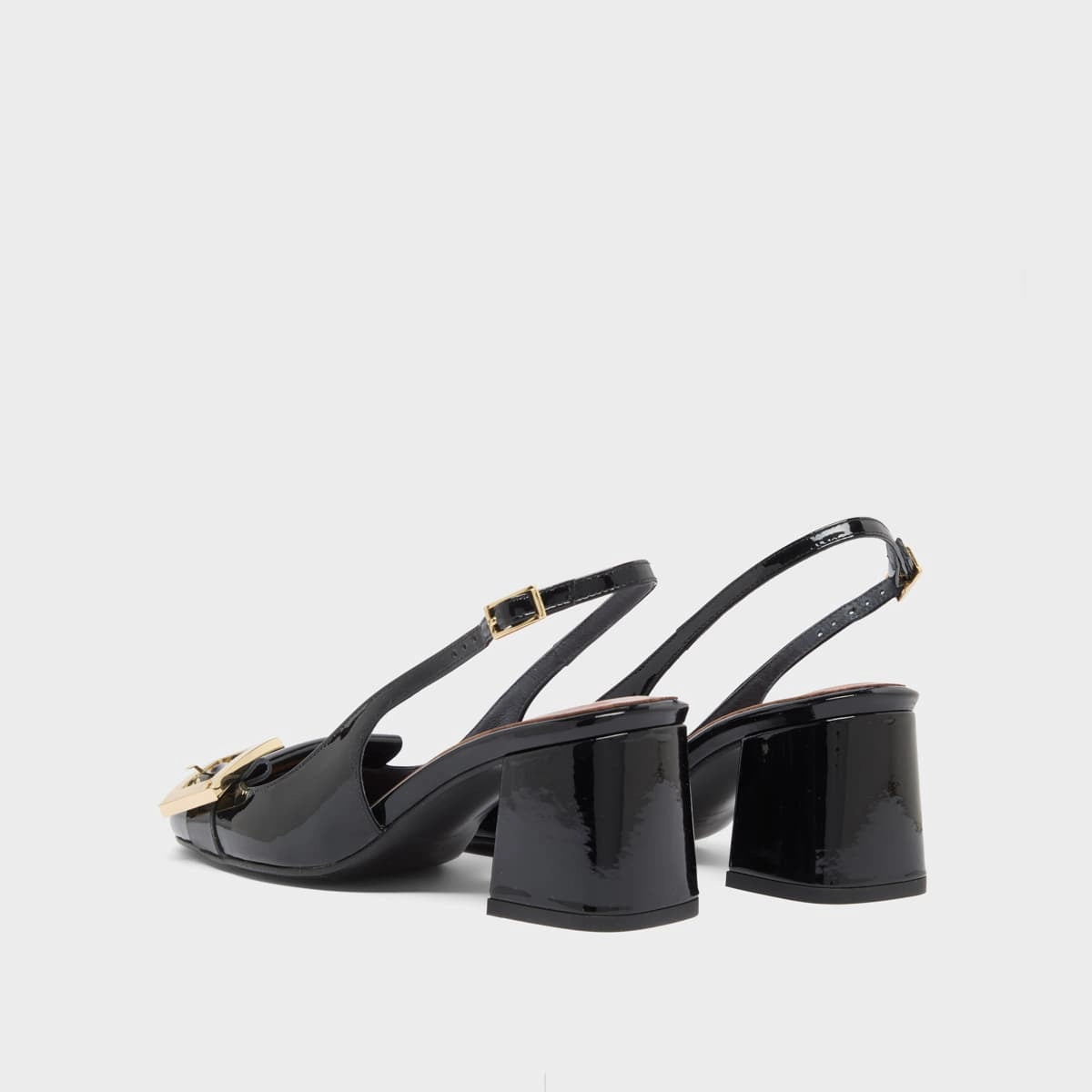 264- Dolma Vernis Noir Stylish Footwear