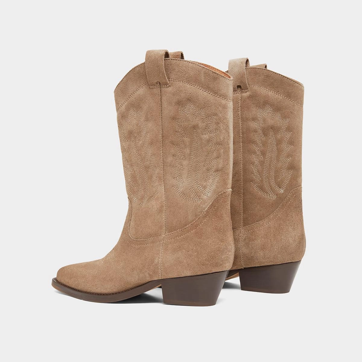 264- Donatella Croute Taupe Stylish Footwear