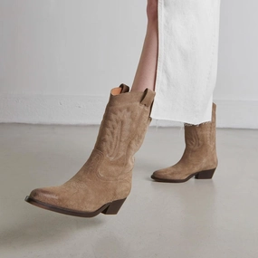 264- Donatella Croute Taupe Jonak women's stylish shoes with modern design