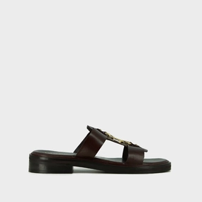 264- Dop Cuir Marron-Fonce Jonak women's stylish shoes with modern design