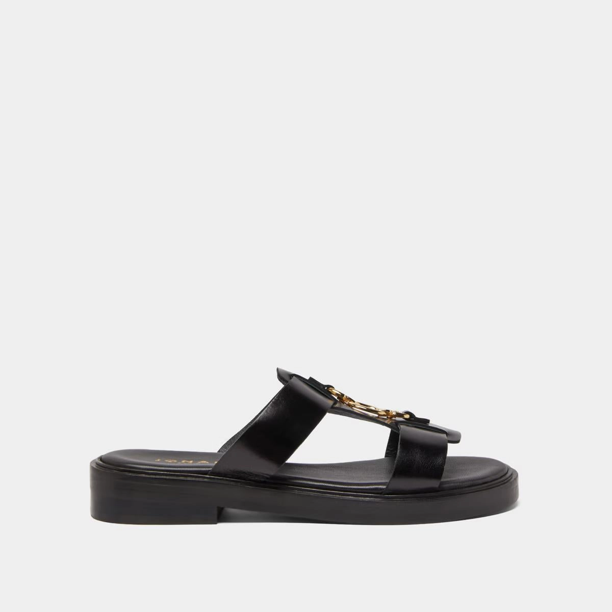 264- Dop Cuir Noir Stylish Footwear