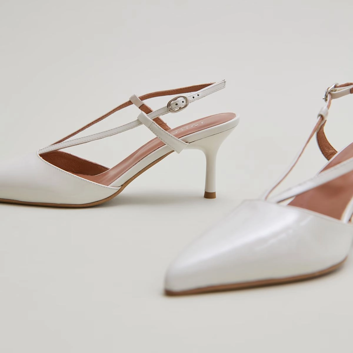 264- Duo Vernis Perle Stylish Footwear