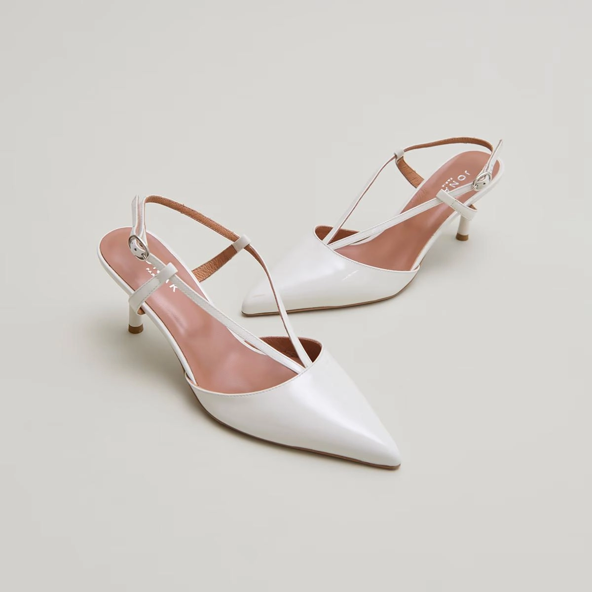 264- Duo Vernis Perle Stylish Footwear