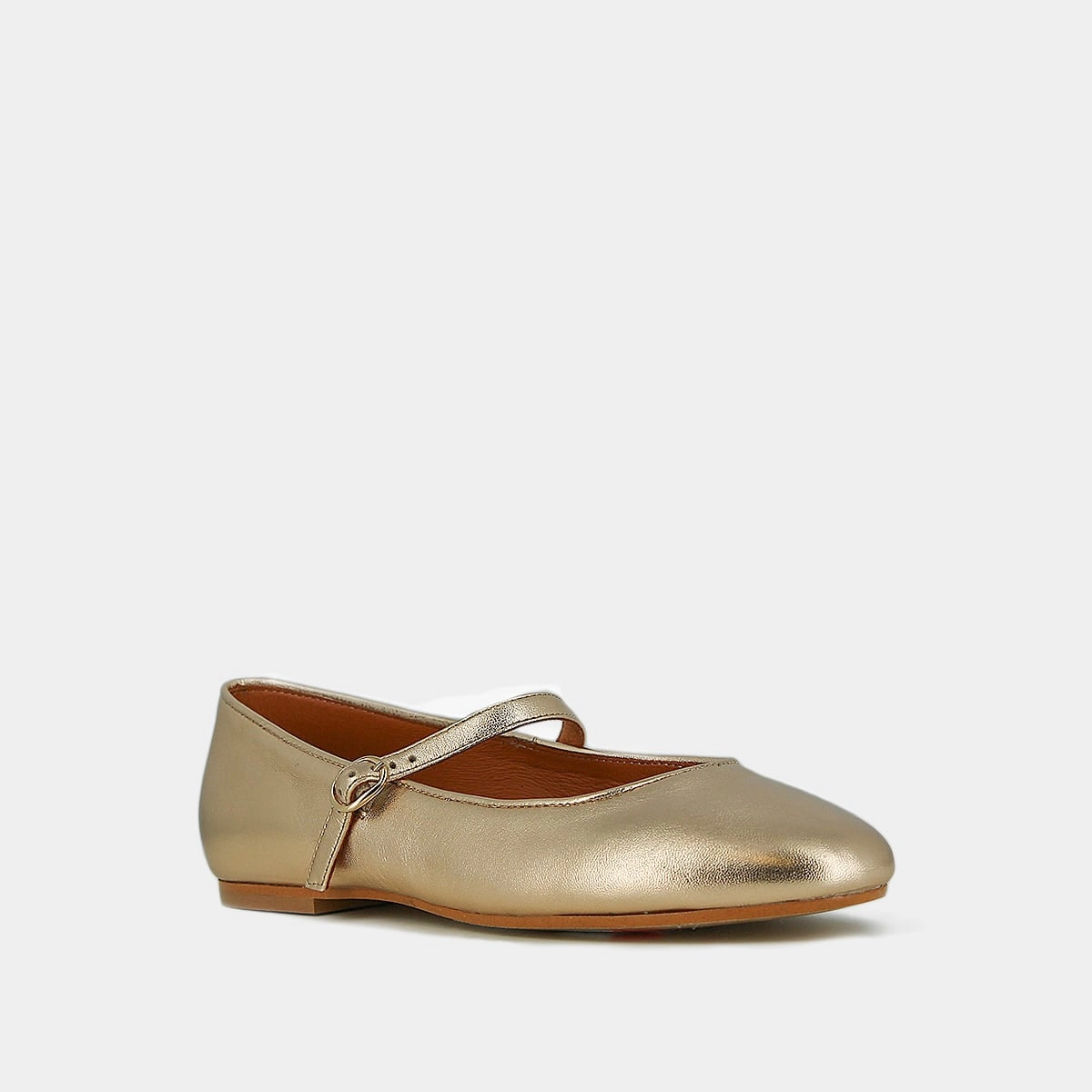 264-e Dunkie Cuir Metallis Platine Stylish Footwear