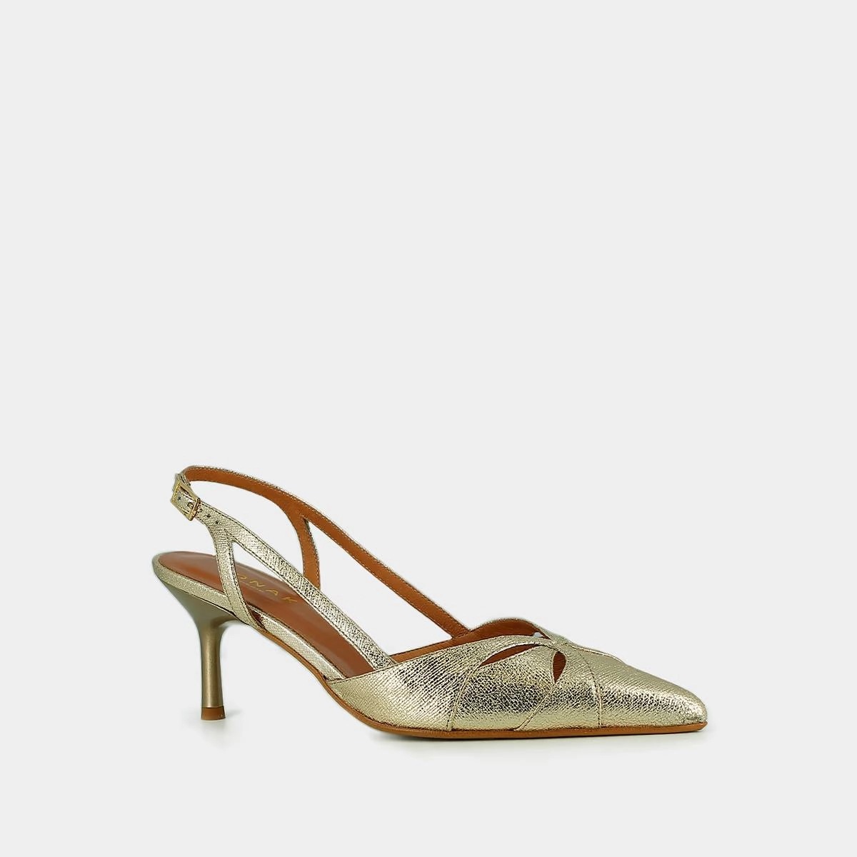 264-ise Damour Synthe Metall Platine Stylish Footwear