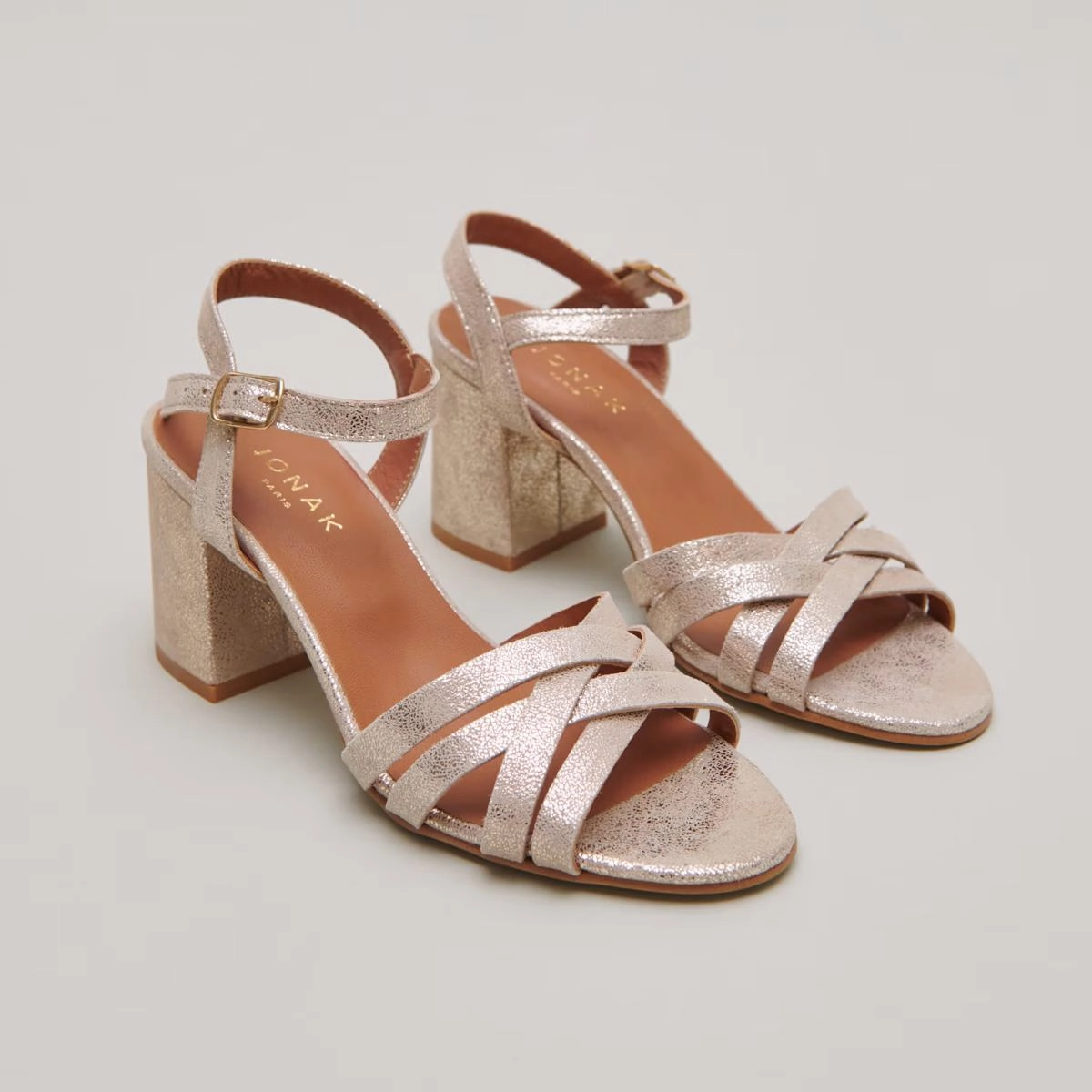 264-ne Danelle Velours Lami Platine Stylish Footwear