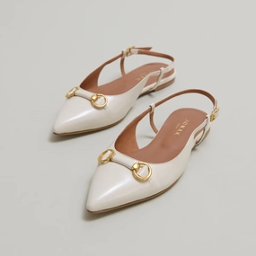 264-nt Dedicace Cuir Brilla Ecru Jonak women's stylish shoes with modern design