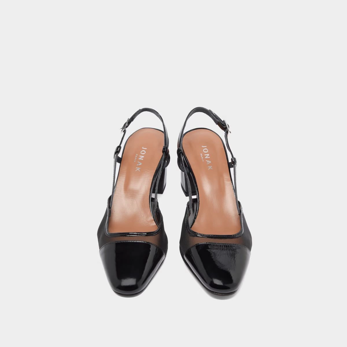 264-/res Dhapopille Vernis Pl Noir-noir Stylish Footwear