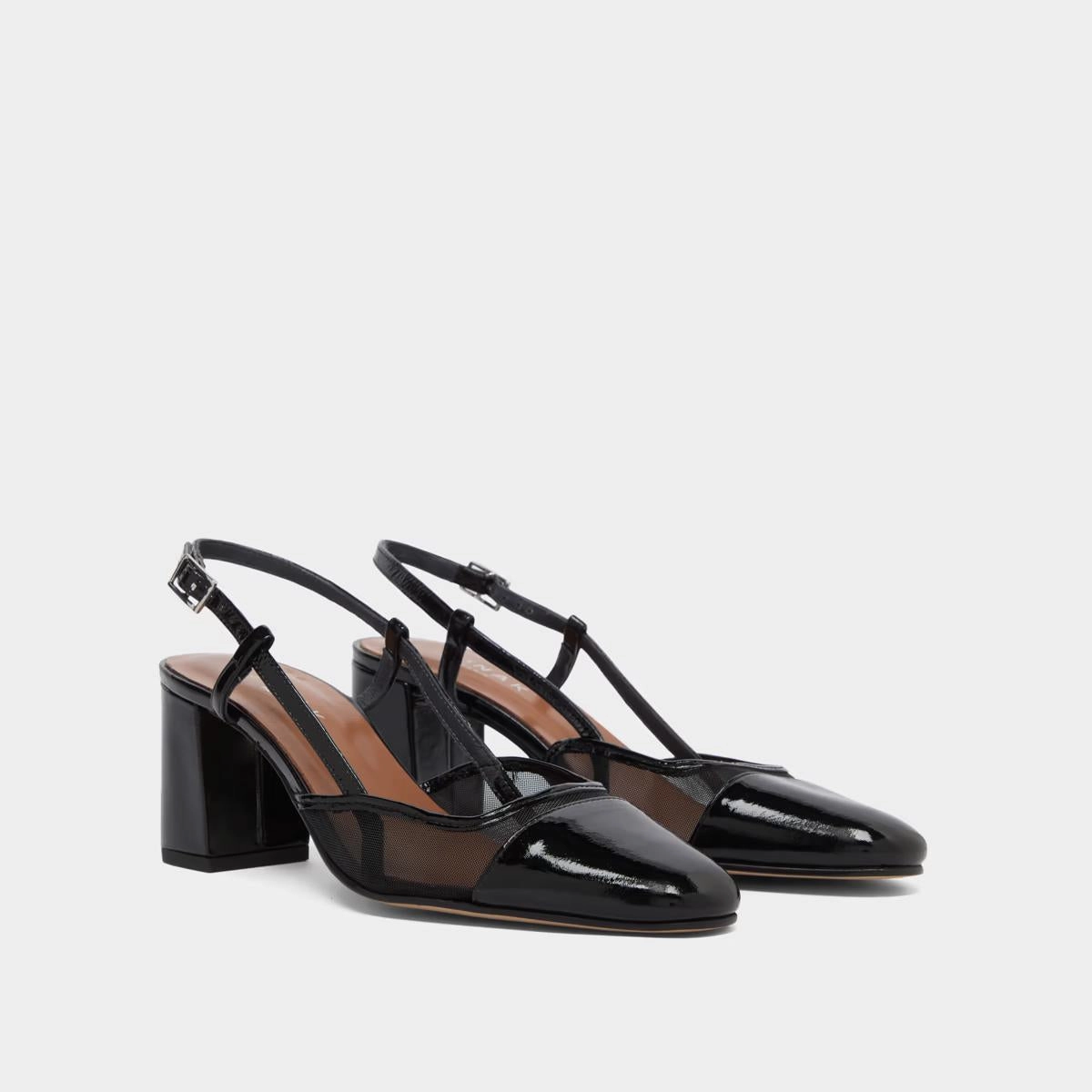 264-/res Dhapopille Vernis Pl Noir-noir Stylish Footwear