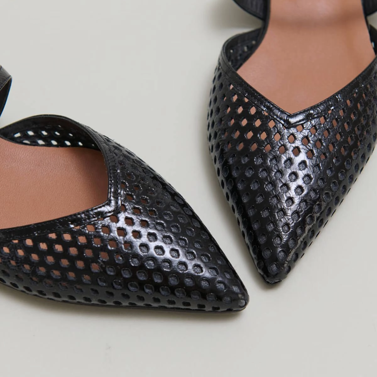 264-t Delicat Cuir Brillan Noir Stylish Footwear