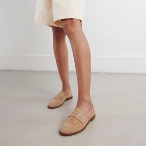 264- Thelma Velours Camel Jonak women's stylish shoes with modern design