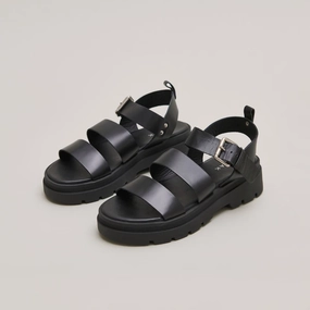 388- Priame Cuir Noir Jonak women's stylish shoes with modern design
