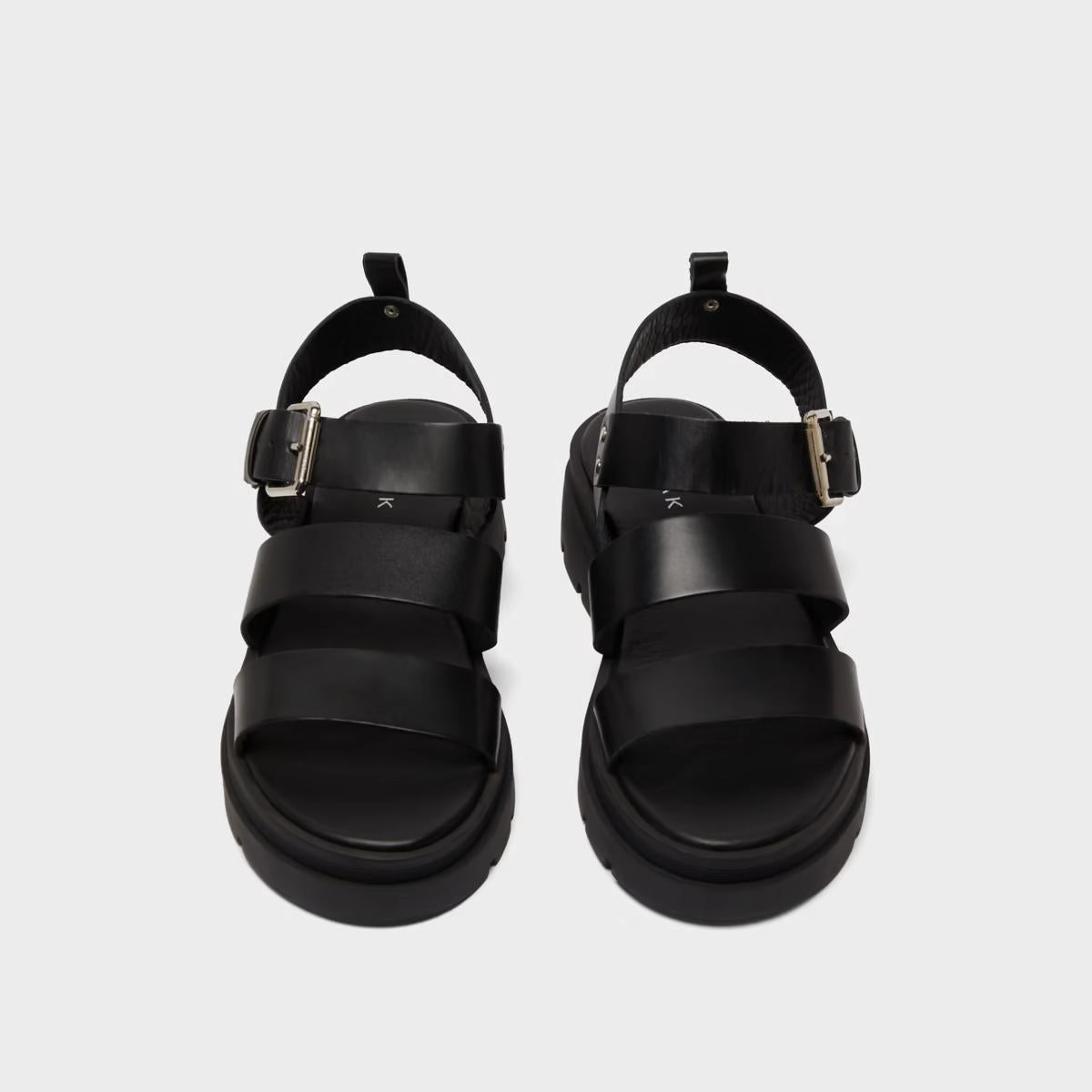 388- Priame Cuir Noir Stylish Footwear
