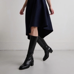 429- Bonnie Cuir Noir Jonak women's stylish shoes with modern design