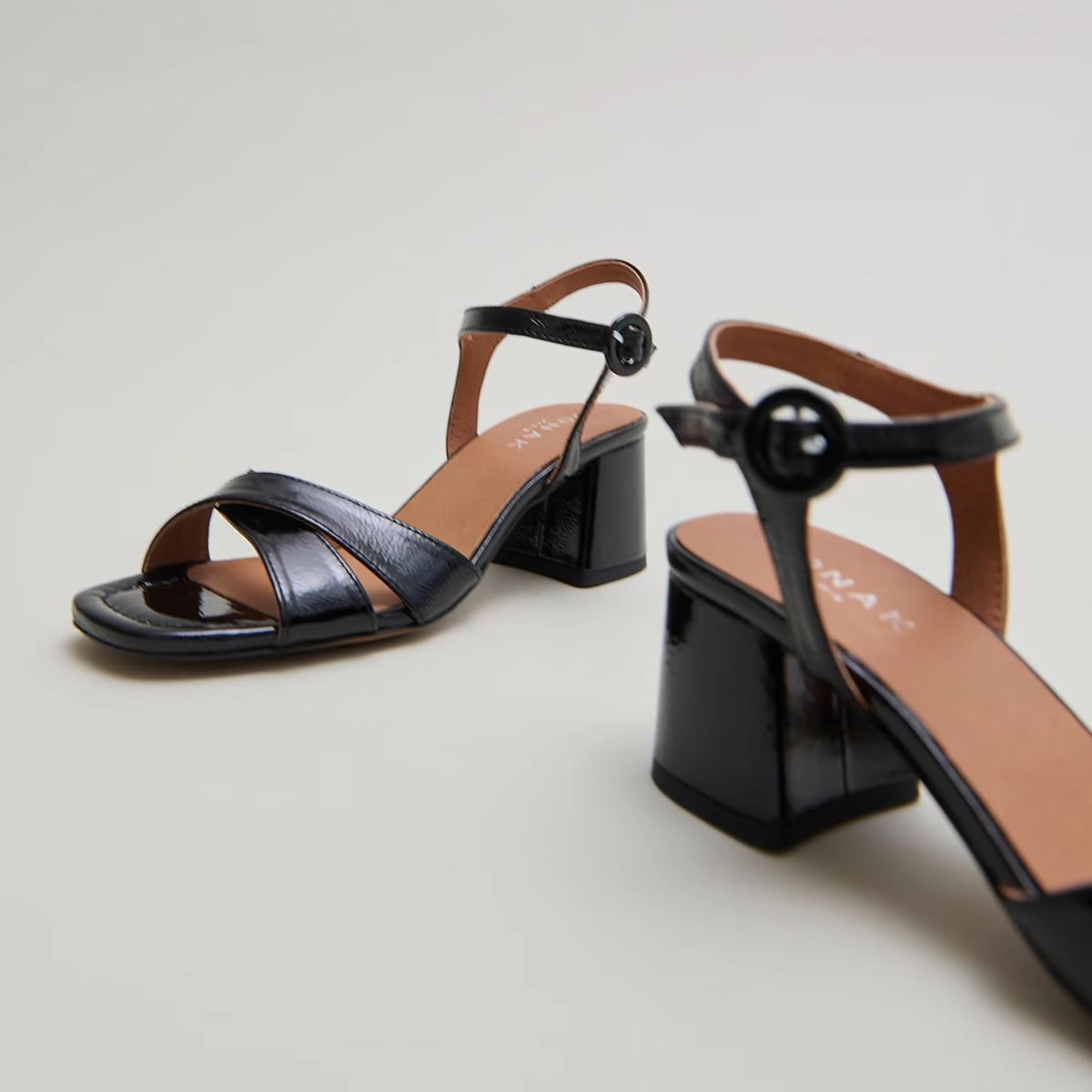 429- Briella Vernis P Noir Stylish Footwear