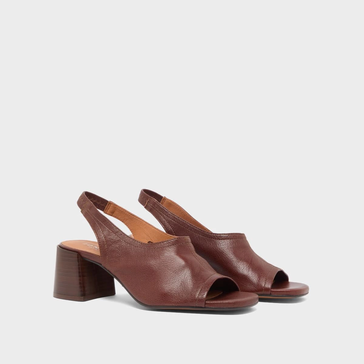 429- Brownie B Cuir Marron Stylish Footwear