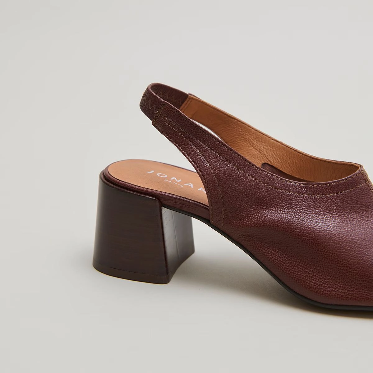 429- Brownie B Cuir Marron Stylish Footwear