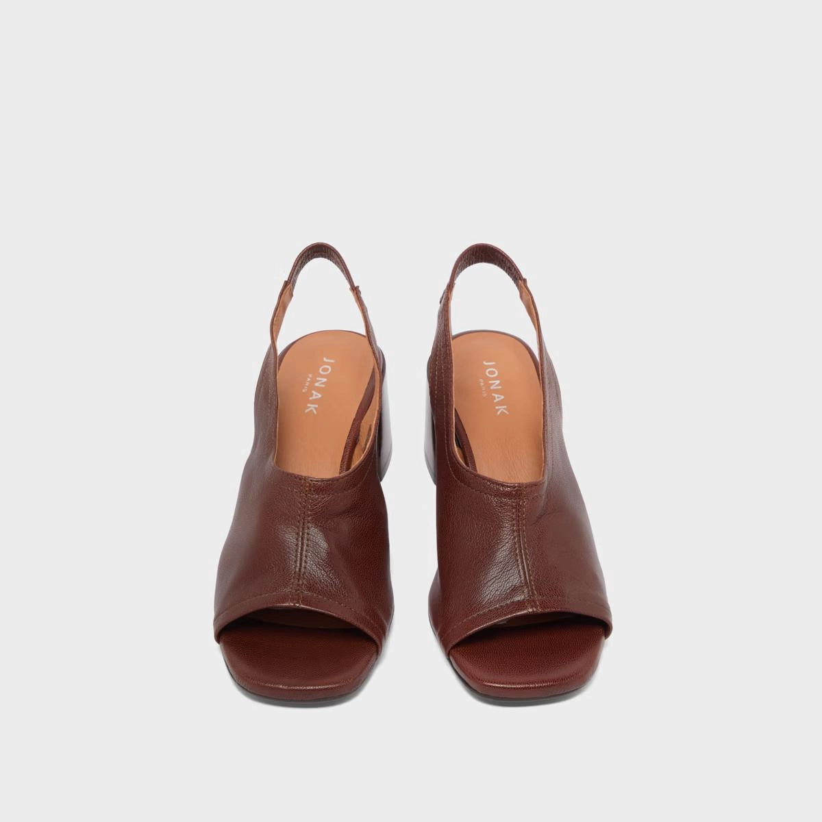 429- Brownie B Cuir Marron Stylish Footwear