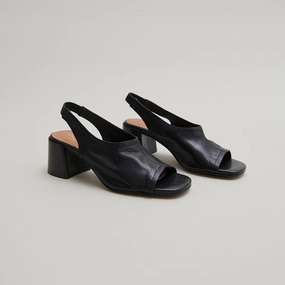 429- Brownie Cuir Noir Jonak women's stylish shoes with modern design