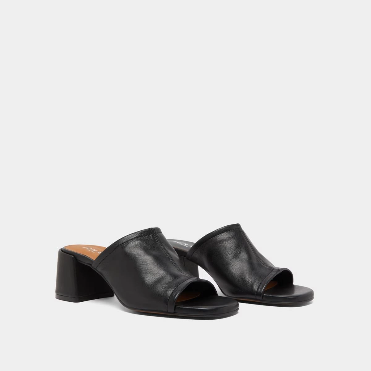 429- Butterfly Cuir Noir Stylish Footwear