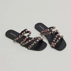 433- Shany Textile Multicolore Jonak women's stylish shoes with modern design