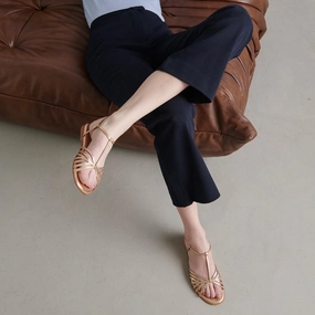498-ise Wallonie Cuir Metall Or Jonak women's stylish shoes with modern design