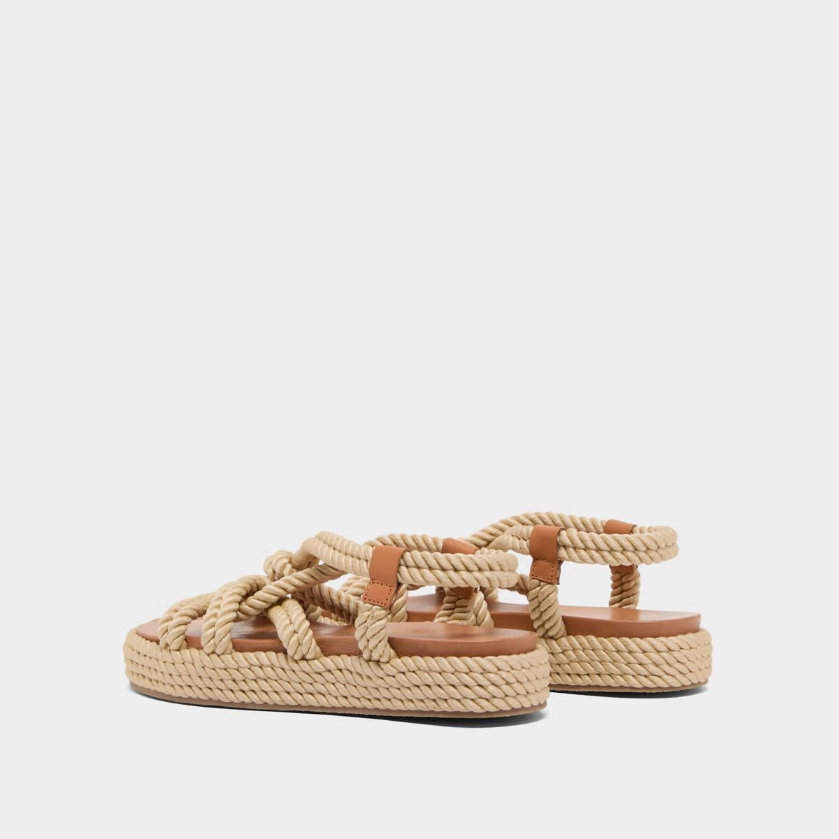498- Wael Corde Beige Stylish Footwear